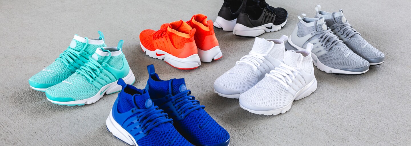 Nike Air Presto prošly evolucí s Flyknitem a takto vypadají jedny z prvních barevných kombinací