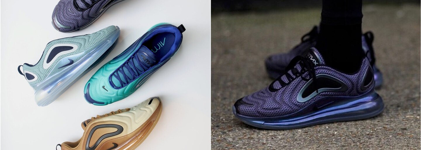 Nike už zanedlouho spustí prodej očekávaných Air Max 720. Futuristický model je inspirován přírodními úkazy