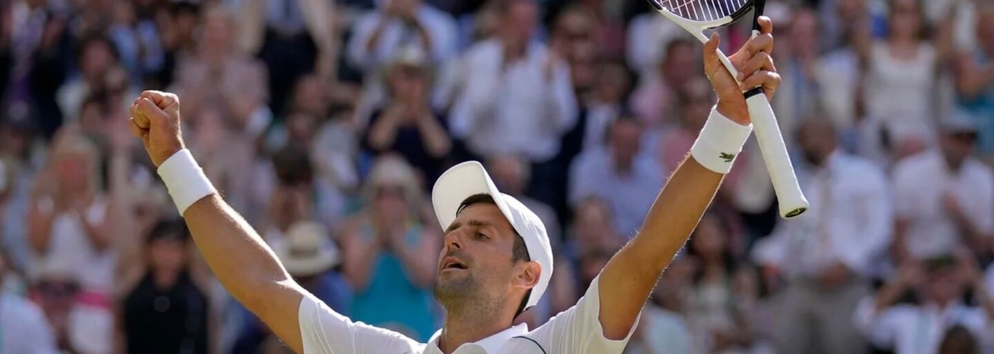 Novak Djokovic Won His 7th Wimbledon Title. He Now Has 21 Grandlslam Titles In Total. 