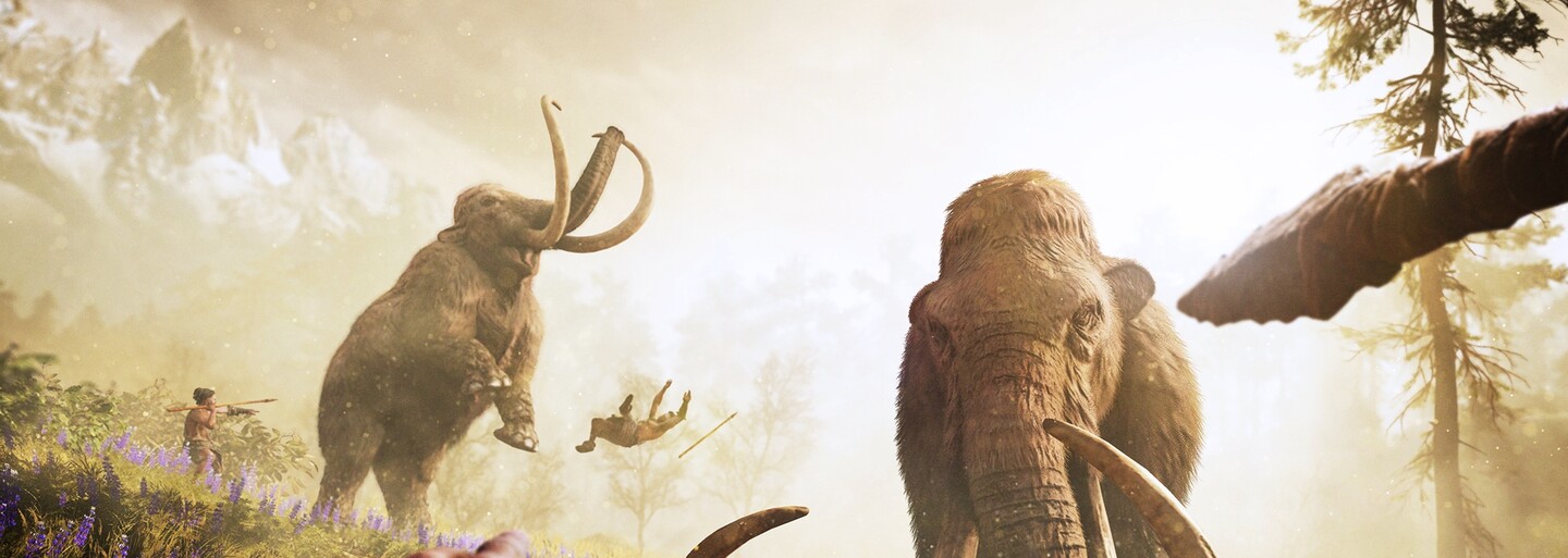 Nové Far Cry sa presunie do doby kamennej, kde vládnu mamuty a šabľozubé tigre