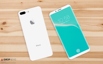 Nové rendery nabízejí pohled na možnou podobu iPhonu 8. Zaoblený displej doplňuje i absence home tlačítka Nové rendery nabízejí pohled na možnou podobu iPhonu 8. Zaoblený displej doplňuje i absence home tlačítka