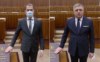 Noví poslanci NRSR skladajú sľub v maskách, niektorí aj v rukaviciach. Ustanovujúca schôdza je plná opatrení Noví poslanci NRSR skladajú sľub v maskách, niektorí aj v rukaviciach. Ustanovujúca schôdza je plná opatrení
