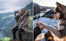 Novodobý viking zachytáva dychberúce fotografie severskej prírody. Espenovi robí na cestách spoločnosť krásny aljašský malamut