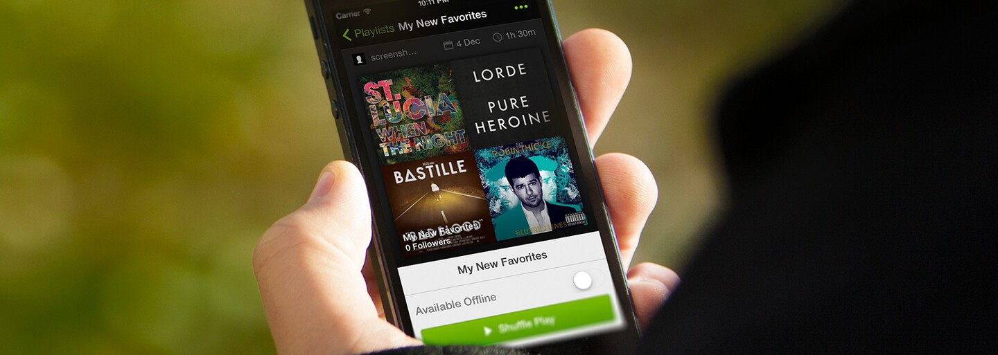 O2 ke svým tarifům nabízí Spotify na 3 měsíce zdarma. Hudbu navíc nezapočítá do FUP
