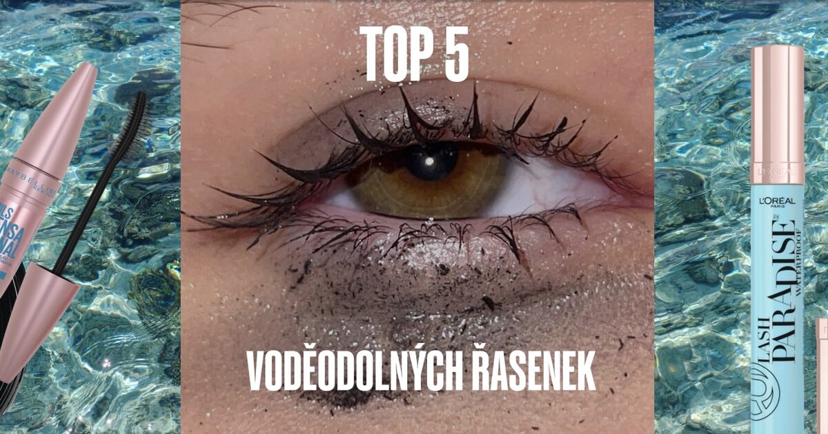 Skvělá řasenka k moři, která se nerozmaže ani nedrolí? Vybraly jsme TOP 5 voděodolných řasenek z drogerie
