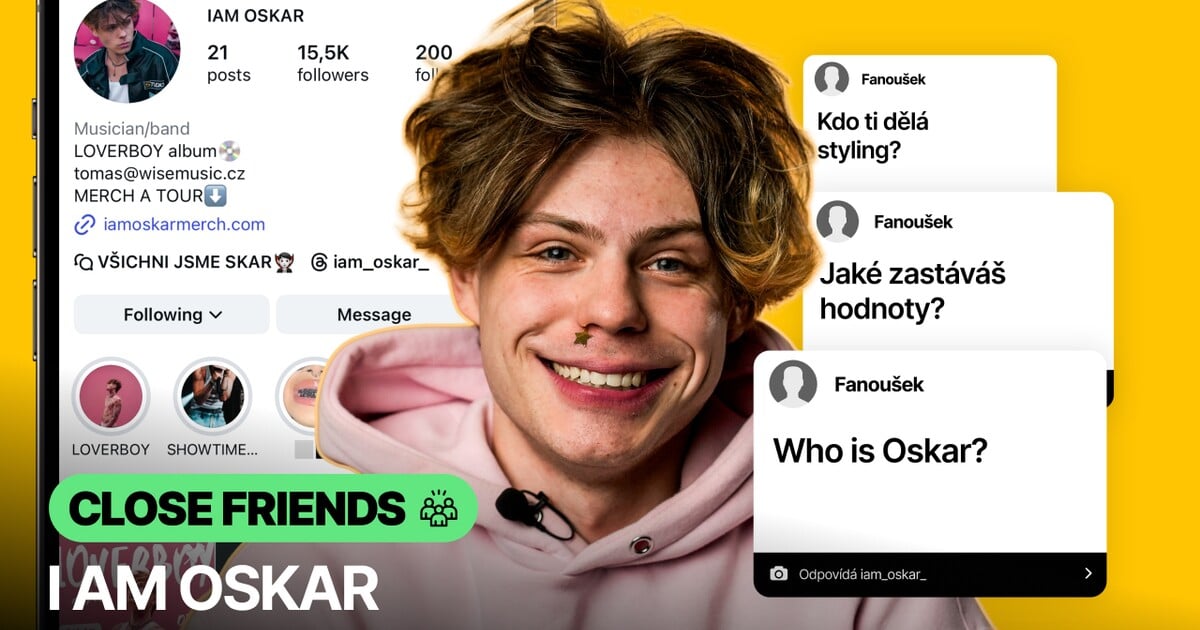 IAM Oskar: „Mám talent na hospodský spory. Zpívám o románkách s holkama“