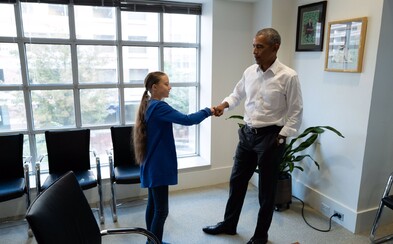 Obama se setkal s mladou aktivistkou Gretou Thunberg. Ty a já jsme tým, řekl Obama se setkal s mladou aktivistkou Gretou Thunberg. Ty a já jsme tým, řekl