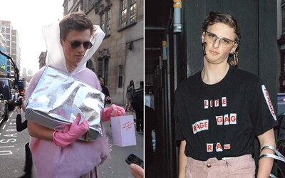 Obyčejný muž si oblékl ty nejhorší outfity a přesto se stal hvězdou Fashion Weeku v Londýně