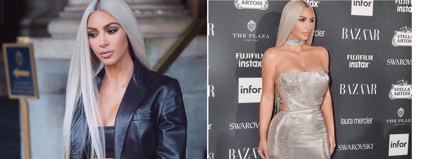 Odfarbená Kim Kardashian svojimi najnovšími outfitmi opäť šokuje. Denne sa ukazuje v archívnych kúskoch luxusných dizajnérov