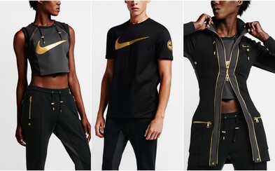 Olivier Rousteing chcel vo svojej kolekcii pre Nike spojiť futbal s módou, avšak príliš sa mu to nepodarilo Olivier Rousteing chcel vo svojej kolekcii pre Nike spojiť futbal s módou, avšak príliš sa mu to nepodarilo