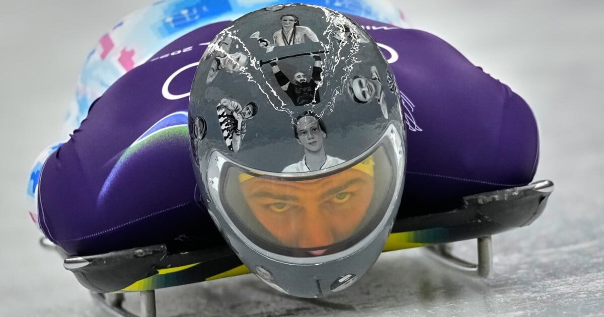 Ukrajinský skeletonista byl diskvalifikován z olympiády. Odmítl se vzdát helmy připomínající padlé