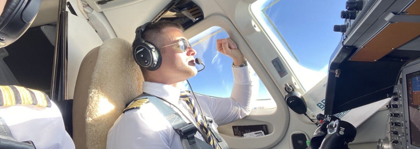 Osobný pilot Martin: Zuzka Plačková a jej manžel sú veľmi slušní pasažieri. Dokonca zvažujú kúpu vlastného lietadla (Rozhovor)