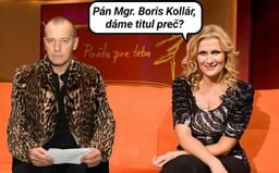 Pán Kollár, dáme titul Mgr. preč? Nad zásadným oznámením Borisa Kollára sa teraz smeje celé Slovensko