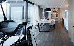 Panoramatický výhľad na Brno či dizajnové zariadenie. Tento penthouse si zamilujú aj Pražáci