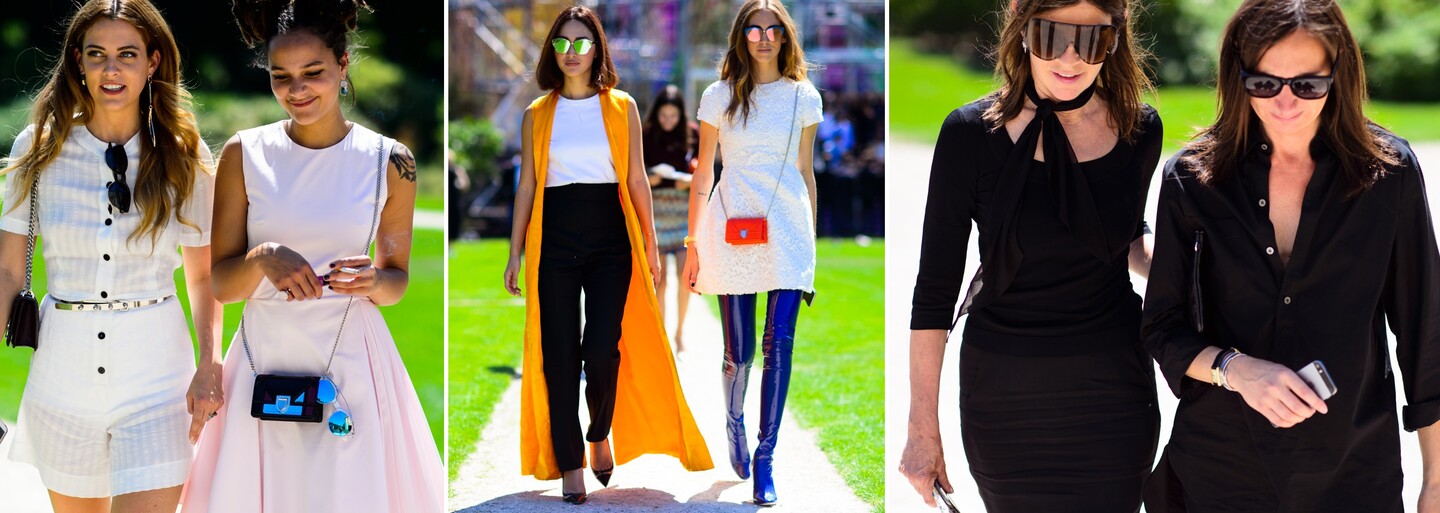 Paříž opět rozkvetla dámskou módou během přehlídek Haute Couture na podzim 2015