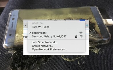 Pasažér v letadle přejmenoval Wi-Fi na „Galaxy Note7“. Pilot dokonce zvažoval nouzové přistání Pasažér v letadle přejmenoval Wi-Fi na „Galaxy Note7“. Pilot dokonce zvažoval nouzové přistání