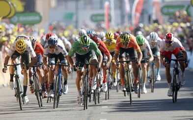Peter Sagan obsadzuje tretie miesto v siedmej etape Tour de France Peter Sagan obsadzuje tretie miesto v siedmej etape Tour de France