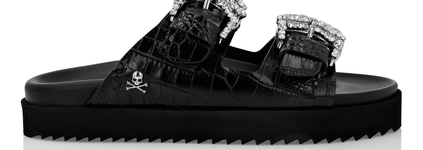 Philipp Plein zkopíroval vzhled pantoflí Birkenstock a prodává je za více než 20 tisíc korun