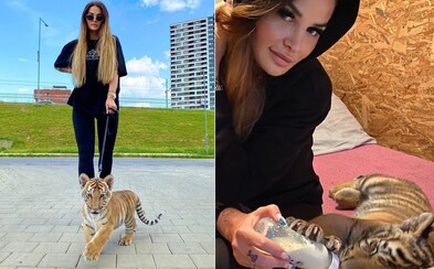 Plačková sa odfotila s mláďaťom tigra na vodítku, kritizujú ju ochrancovia zvierat. Ako viete, že som mu nepomohla, pýta sa Plačková sa odfotila s mláďaťom tigra na vodítku, kritizujú ju ochrancovia zvierat. Ako viete, že som mu nepomohla, pýta sa