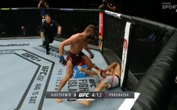 Po neuvěřitelném KO dostal Jiří Procházka od UFC bonus přes 1 000 000 korun