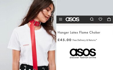 Po rasistickém skandálu H&M má problém ASOS. Prodávají choker, který si podle mnohých dělá legraci ze sebevraždy Po rasistickém skandálu H&M má problém ASOS. Prodávají choker, který si podle mnohých dělá legraci ze sebevraždy