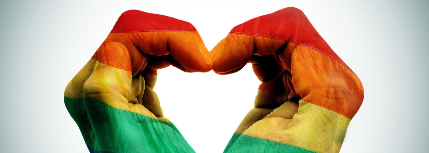 Po útoku na homosexuální pár se nizozemští muži chytají na znak solidarity za ruce. Postupně se přidává i zbytek světa