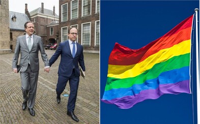 Po útoku na homosexuální pár se nizozemští muži chytají na znak solidarity za ruce. Postupně se přidává i zbytek světa Po útoku na homosexuální pár se nizozemští muži chytají na znak solidarity za ruce. Postupně se přidává i zbytek světa