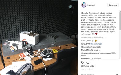 Během koncertního víkendu bylo vykradeno pražské Ty Nikdy studio, odkud zmizla i drahá technika. Pomoci můžeš i ty Během koncertního víkendu bylo vykradeno pražské Ty Nikdy studio, odkud zmizla i drahá technika. Pomoci můžeš i ty