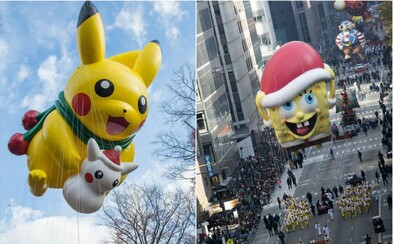 Podívejte se, jak probíhal slavnostní průvod na Den díkuvzdání v New Yorku. Prišel i Pikaču nebo SpongeBob Podívejte se, jak probíhal slavnostní průvod na Den díkuvzdání v New Yorku. Prišel i Pikaču nebo SpongeBob