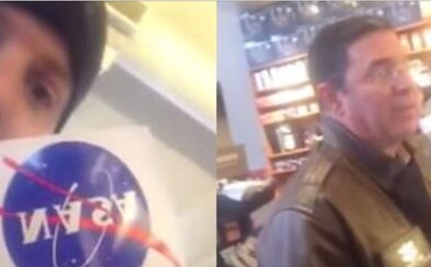 Podporovateľ teórie o plochej Zemi v Starbuckse prepadol vedca z NASA. Keď sa s ním odmietal rozprávať, obvinil ho, že neznáša Američanov Podporovateľ teórie o plochej Zemi v Starbuckse prepadol vedca z NASA. Keď sa s ním odmietal rozprávať, obvinil ho, že neznáša Američanov