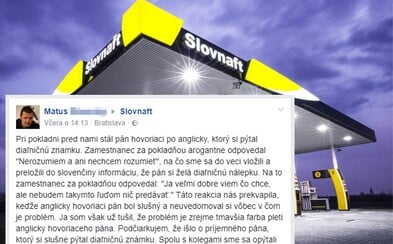 Pokladník v slovenskej benzínke odmietol obslúžiť zákazníka tmavšej pleti. Rasistický názor nezmenil, ani keď do diskusie vstúpili Slováci Pokladník v slovenskej benzínke odmietol obslúžiť zákazníka tmavšej pleti. Rasistický názor nezmenil, ani keď do diskusie vstúpili Slováci