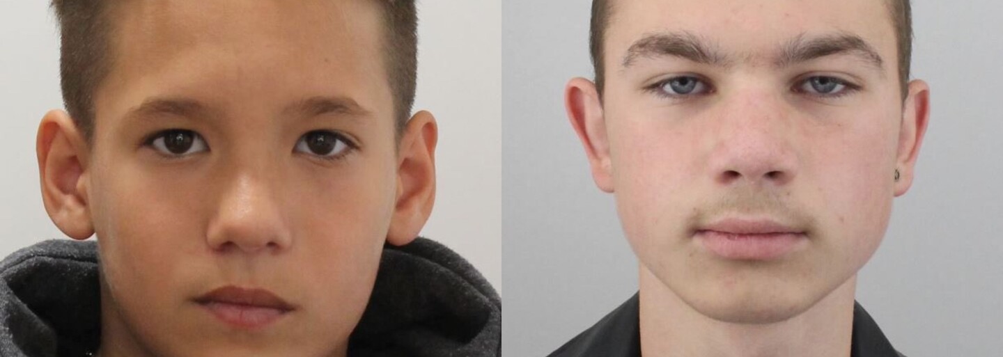 Policisté z Kroměřížska pátrají po dvou pohřešovaných chlapcích ve věku dvanácti a patnácti let