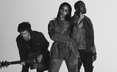 Půvabná Rihanna, Paul McCartney a Kanye v černobílém videoklipu k písni FourFiveSeconds Půvabná Rihanna, Paul McCartney a Kanye v černobílém videoklipu k písni FourFiveSeconds