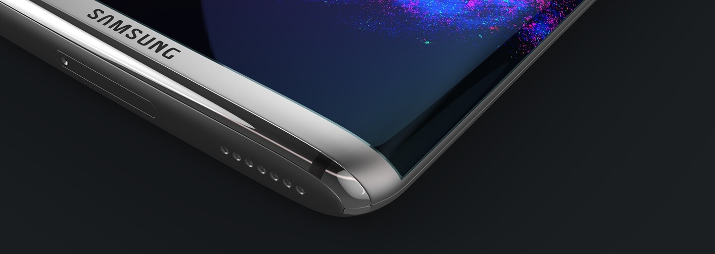 Pozeráme sa na nového kráľa smartfónov? Galaxy S8 odhaľuje tenučké rámiky okolo zaobleného displeja
