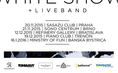 Pozri si videodokument z prvých dvoch zastávok Spiritovej White Tour. Exkluzívnu šou ešte zažije Bratislava, Trenčín a Banská Bystrica Pozri si videodokument z prvých dvoch zastávok Spiritovej White Tour. Exkluzívnu šou ešte zažije Bratislava, Trenčín a Banská Bystrica