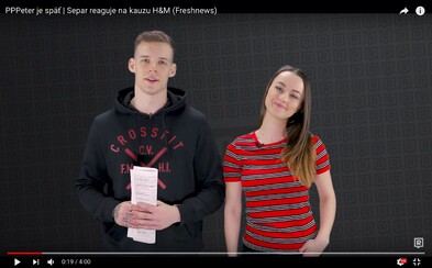 PPPeter je späť a Separ reaguje na kauzu H&M (Freshnews) PPPeter je späť a Separ reaguje na kauzu H&M (Freshnews)