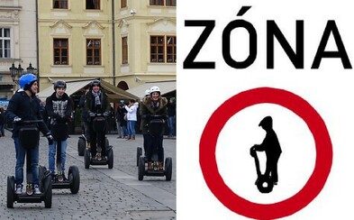 Praha chce dostat segwaye z ulic. Chystá rozšíření oblasti, ve které jsou zakázané Praha chce dostat segwaye z ulic. Chystá rozšíření oblasti, ve které jsou zakázané