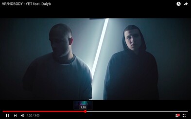 Pražské alternativní duo VR/NOBODY představuje poslední videoklip k debutovému albu s názvem YET Pražské alternativní duo VR/NOBODY představuje poslední videoklip k debutovému albu s názvem YET