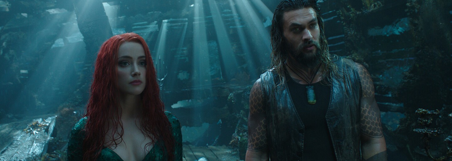 Pred a po CGI: Aquaman ukazuje rozdiely vo filme na natáčaní a vo finálnej verzii s počítačovými trikmi