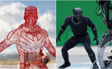 Před a po přidání CGI v Black Pantherovi. Natáčení komiksovky bys v porovnání s výsledným filmem pravděpodobně nepoznal Před a po přidání CGI v Black Pantherovi. Natáčení komiksovky bys v porovnání s výsledným filmem pravděpodobně nepoznal