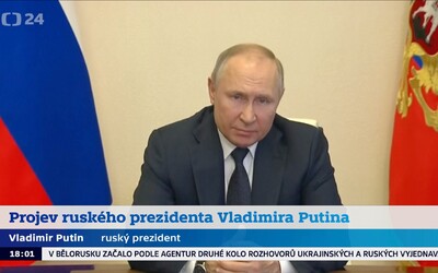 Prejav Vladimira Putina: Rusi a Ukrajinci sú jeden národ