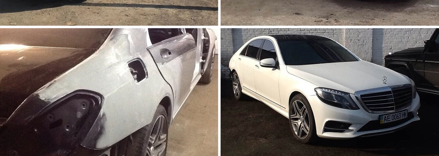 Prerobiť starý Mercedes triedy S na nerozoznanie od nového? Na Ukrajine žiadny problém!