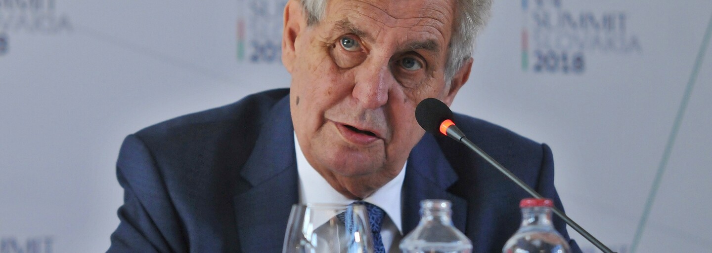 Prezident znovu odložil ceremoniál předávání státních vyznamenání. Nový termín zatím stanoven není