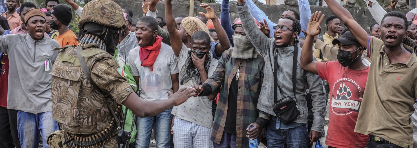 Při protestech v Kongu zemřelo nejméně 15 lidí včetně 3 zaměstnanců OSN