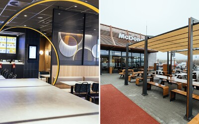 Pri Žiline otvorili jubilejný 40. McDonald’s na Slovensku. Sľubuje parádny výhľad na letisko z terasy