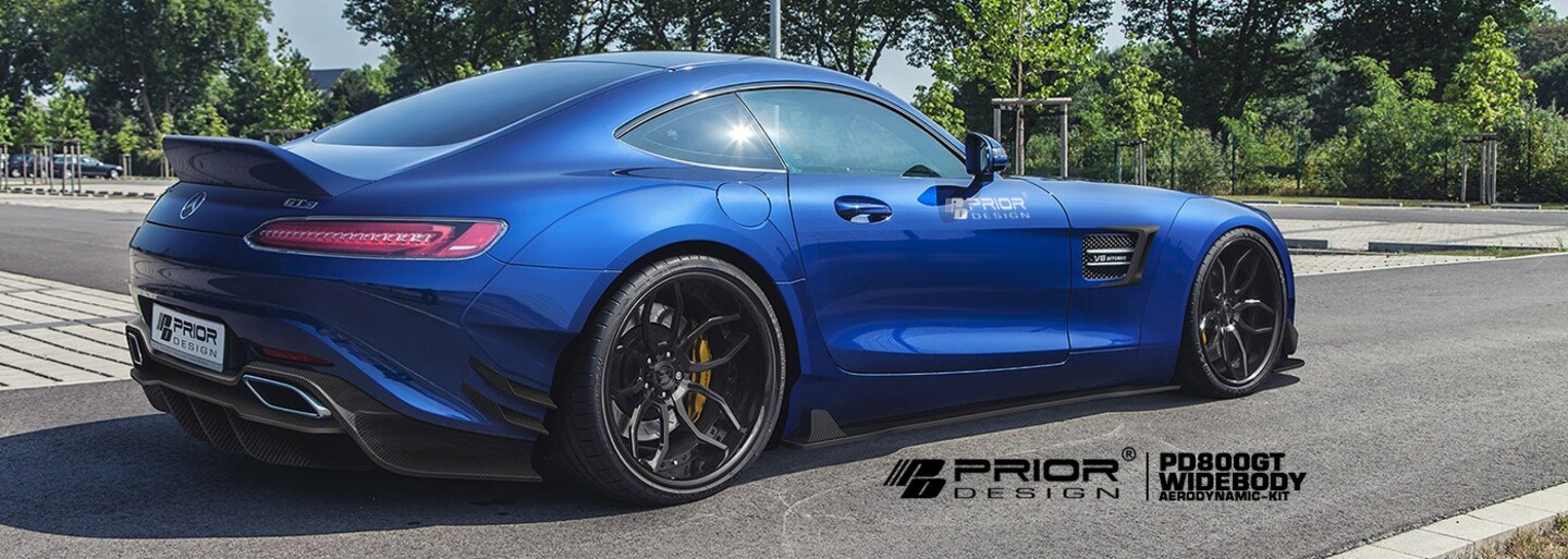 Prior Design patrične rozširuje už aj 510-koňový Mercedes-AMG GT S