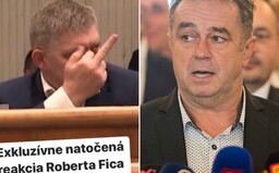 Pročko tvrdil, že je Robert Fico pod vplyvom alkoholu. Predseda Smeru mu ukázal prostredník