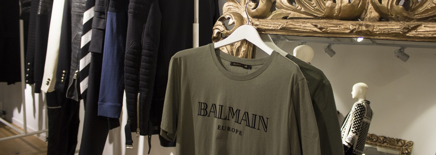 Prvé kúsky z kolekcie H&M x Balmain už sú na Slovensku