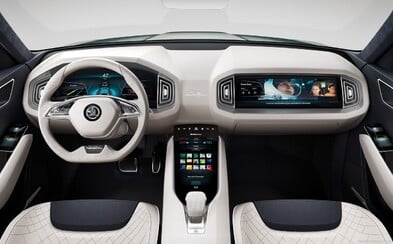 První SUV a zároveň hybrid značky Škoda, atraktivní koncept VisionS, nám ukázal interiér První SUV a zároveň hybrid značky Škoda, atraktivní koncept VisionS, nám ukázal interiér