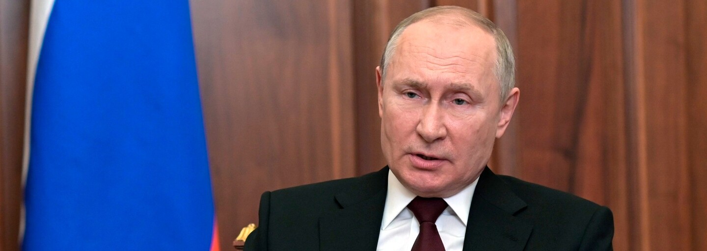 Putin tvrdí, že je ochoten jednat, pokud se Kyjev smíří s okupací území